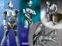 male robot android horse 3d model