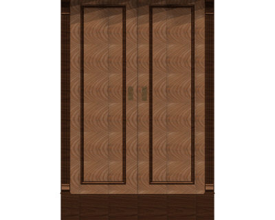 3d autocad antique wardrobe - Antique Wardrobe by Good.Period.Furniture