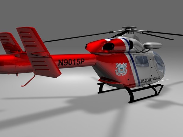 3d coast guard mh-90 enforcer model - USCG MH-90 Enforcer by JonnyChapps