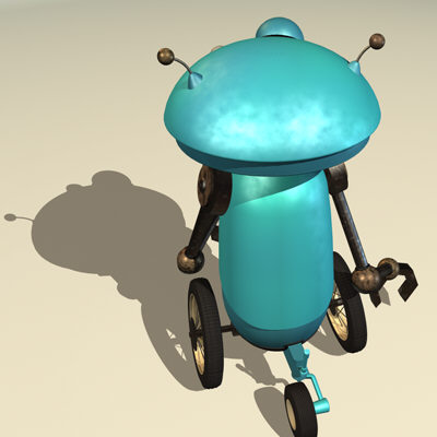 3ds max funny rupert retard - Rupert the Misguided Robot... by little toyshop of uncle nazghul
