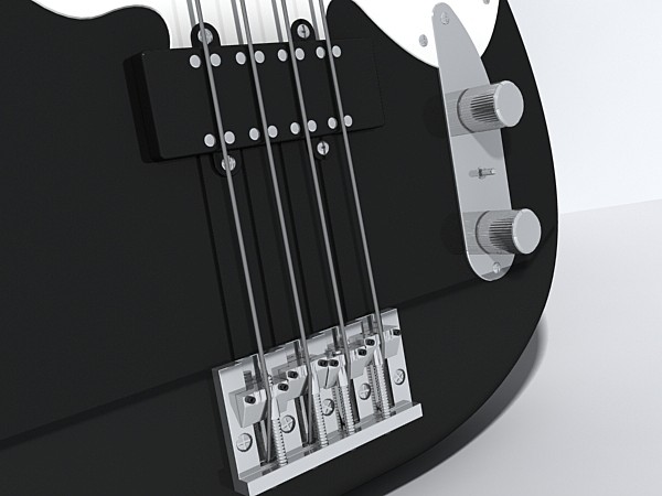3d band rock guitar - band set by monkeyodoom