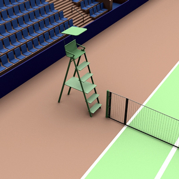 3d tennis arena - Tennis Arena by scripter