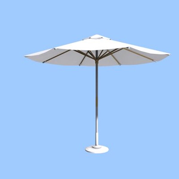 3ds max parasol beach pool - parasol by Snailhouse