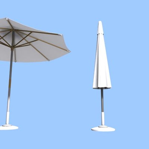 3ds max parasol beach pool - parasol by Snailhouse