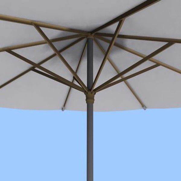 3ds max parasol beach pool - parasol by Snailhouse