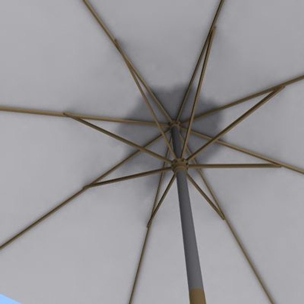 3ds max parasol beach pool - parasol by Snailhouse