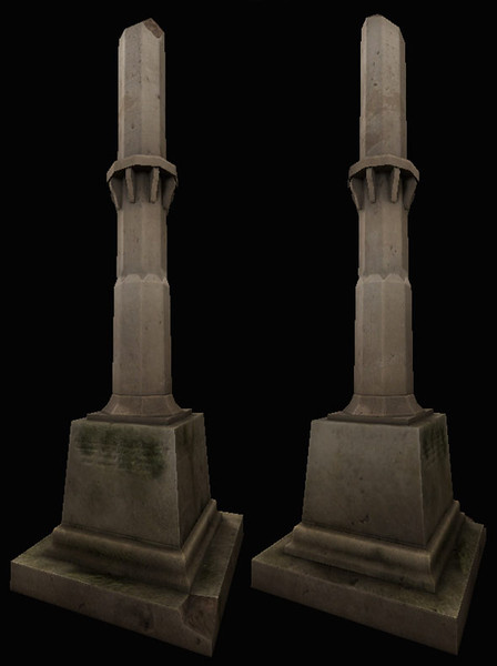 3d model tombstone - Tombstone... by frestial