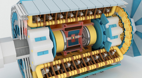 3d large hadron collider lhc model - Large Hadron Collider (LHC) by Tornado Studio