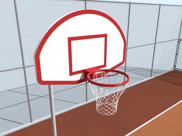 maya outdoor basketball court - basketball_outdoor_court(max7).zip by monkeyodoom