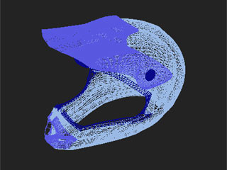 arai helmet 3d model - Motocross.max by lethal3d