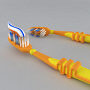 3d toothbrush ooth brush model