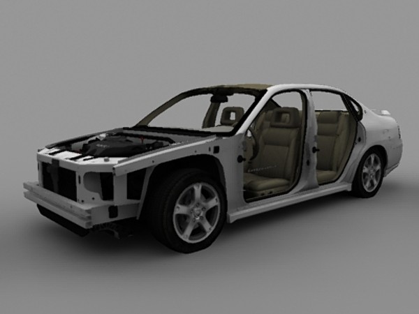 chevrolet impala ss 3d model - 2003 Chevrolet Impala SS - 3ds by Cardesign3D