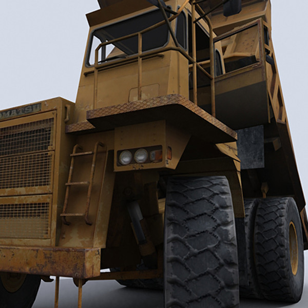 maya mining truck - Mining Truck 1 by papillon