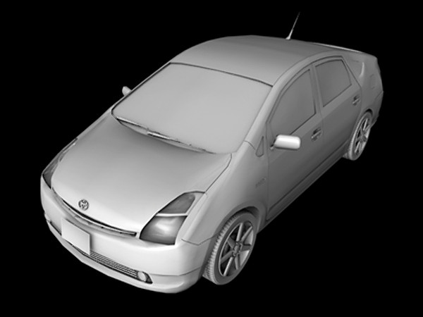 3d toyota prius model - Toyota Prius by Solancla