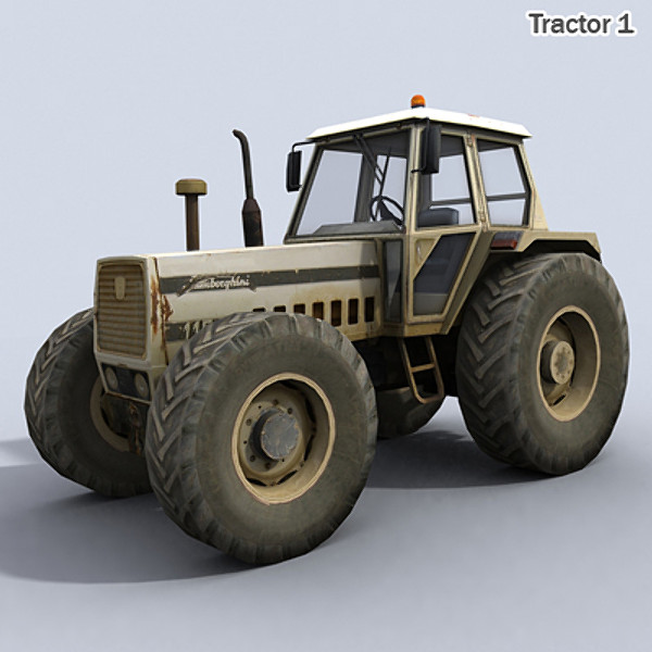 realtime machines construction public 3d model - Public Works Collection Vol.1 by papillon