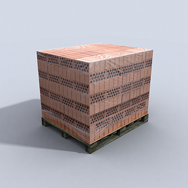 pallet rack 1 3d model - Pallet Rack 1 by papillon