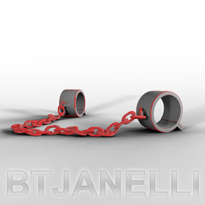 maya manacles handcuffs - btjanelli_manacles.rar... by btjanelli