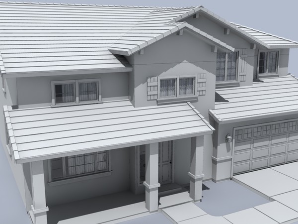 house set 10 3d 3ds - house set of 10 by monkeyodoom
