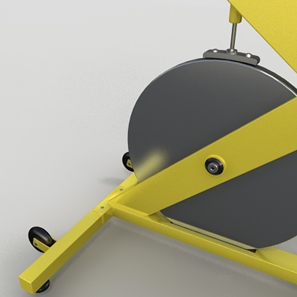 3d cardio gym equipment cycle model - cardio equipment by monkeyodoom
