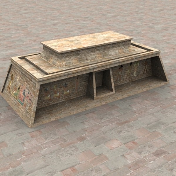3dsmax egyptian buildings set egypt - Egyptian City Set by scripter