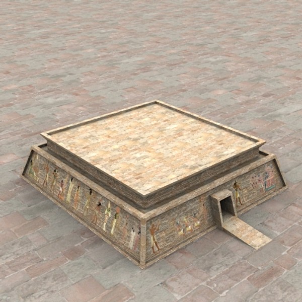 3dsmax egyptian buildings set egypt - Egyptian City Set by scripter