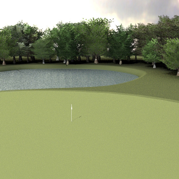 golf course 3d max - Golf course by scripter