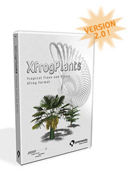 coconut palm tropical plant 3d model - XfrogPlants Coconut palm by xfrog
