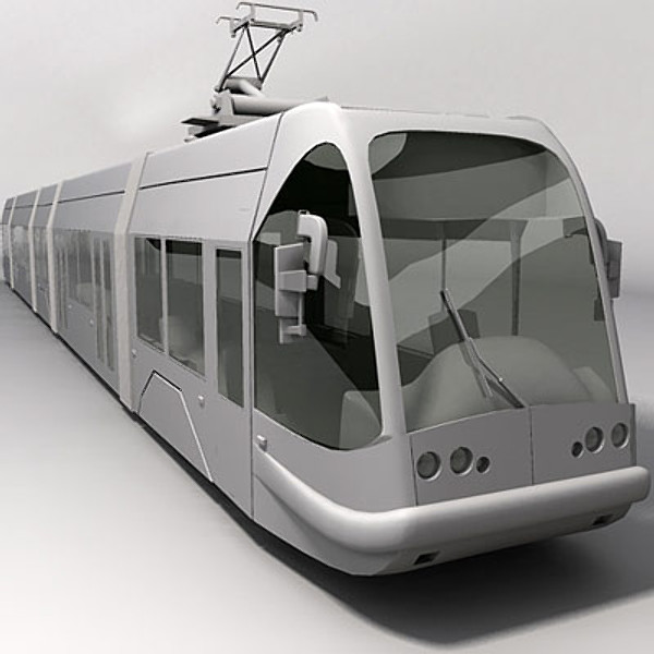 3ds tram passenger - Generic Tram 3ds by QLEE