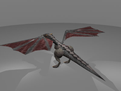 dragon bump transparency 3d obj - Dragon1_Maya.zip... by Brandon Ervin