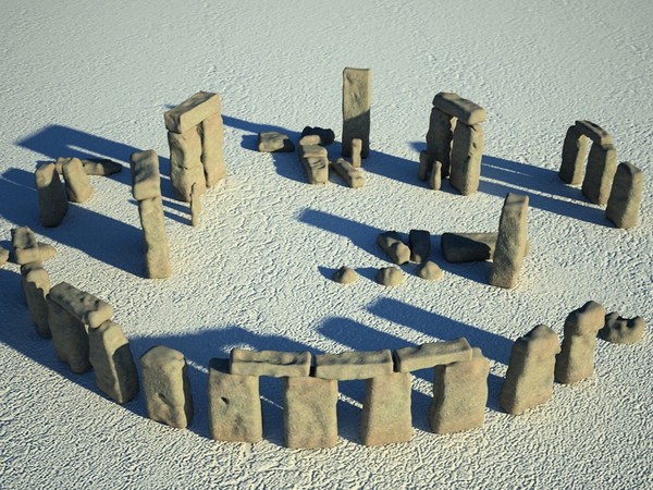 3d model stonehenge world wonders - Stonehenge by yusuf joher taherali