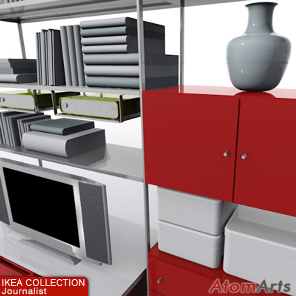 ikea furniture 3d model - IKEA Furniture Collection by Atom Arts