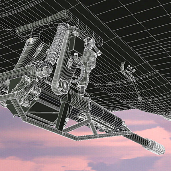 apache longbow helicopter 3d model - Apache Longbow Helicopter by Pekdemir