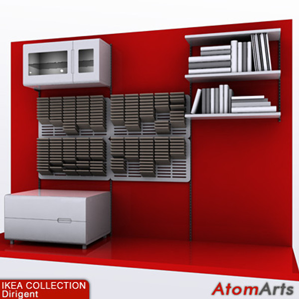 ikea furniture 3d model - IKEA Furniture Collection by Atom Arts