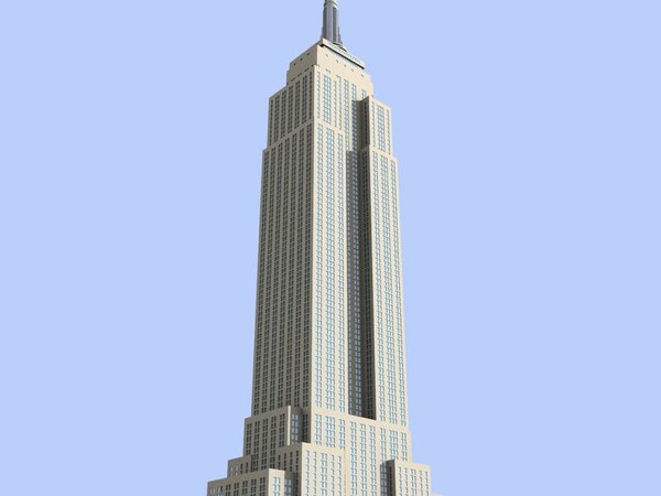 3d empire state building skyscrapers - Empire state building by yusuf joher taherali