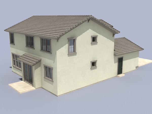 house set 10 3d 3ds - house set of 10 by monkeyodoom