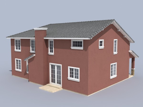 house set 10 3d 3ds - house set of 10 by monkeyodoom
