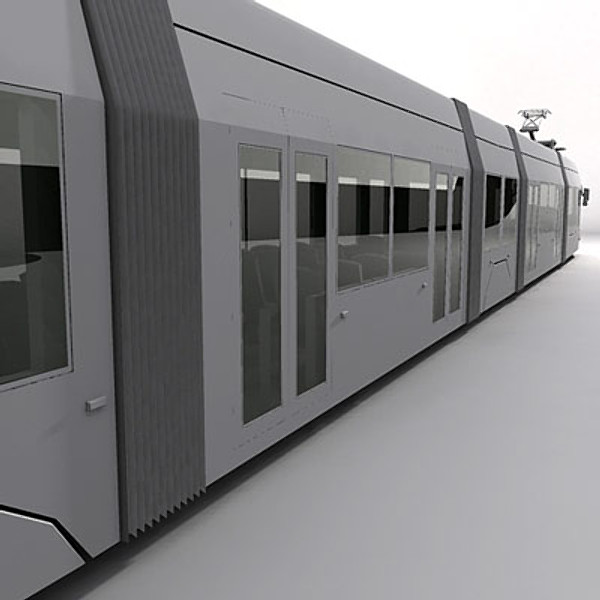 3ds tram passenger - Generic Tram 3ds by QLEE