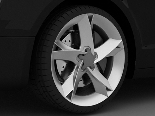 audi a5 luxury 3d model - Audi A5 by fabelar