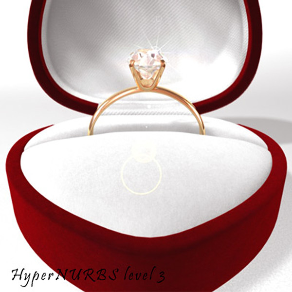 diamond ring c4d - Diamond Ring by CG ARTStudio