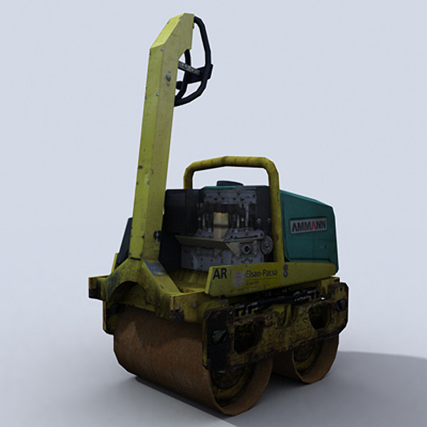 realtime machines construction public 3d model - Public Works Collection Vol.1 by papillon
