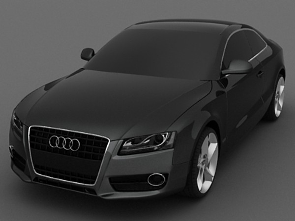 audi a5 luxury 3d model - Audi A5 by fabelar