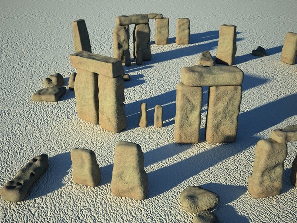 3d model stonehenge world wonders - Stonehenge by yusuf joher taherali