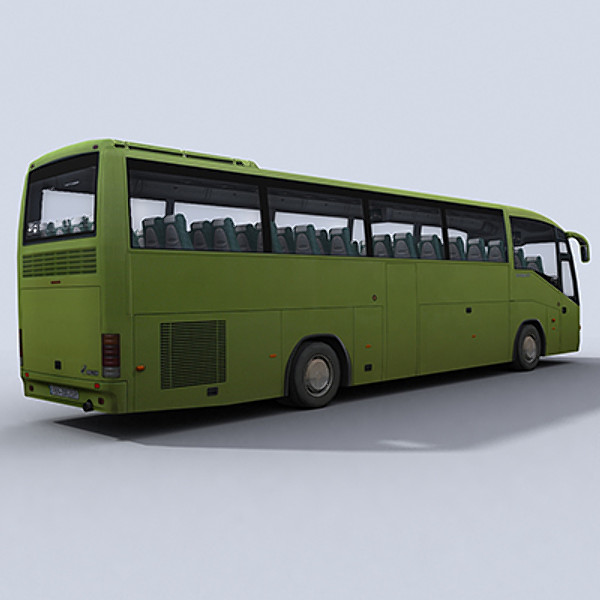 coach vehicle 3d model - Coach 1 by papillon