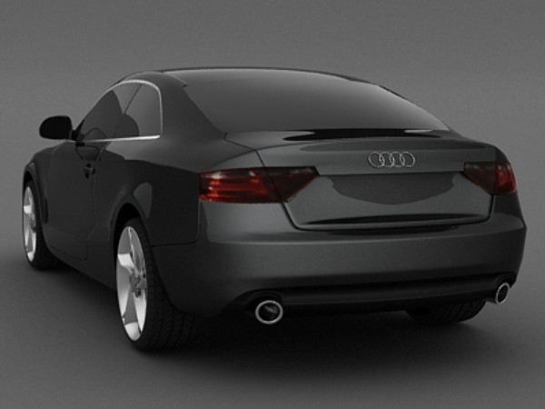audi a5 luxury 3d model - Audi A5 by fabelar