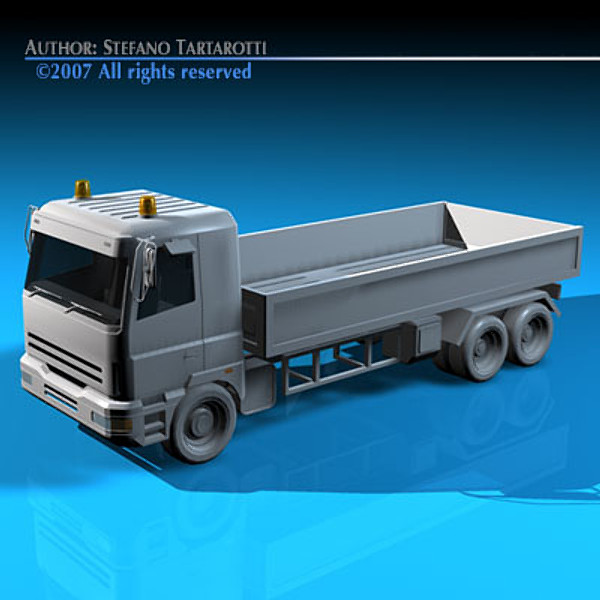 3ds max deck truck - Truck low boards deck by tartino