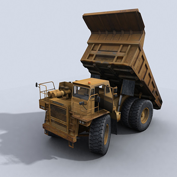 maya mining truck - Mining Truck 1 by papillon