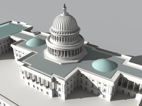 3d washington capitol building - Washington capitol by yusuf joher taherali