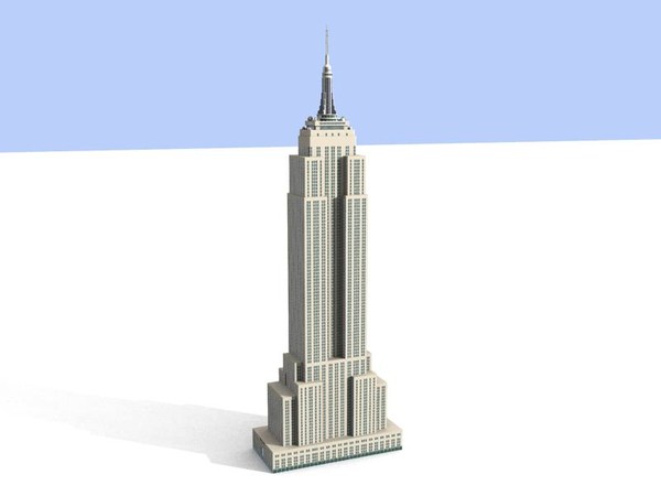 3d empire state building skyscrapers - Empire state building by yusuf joher taherali