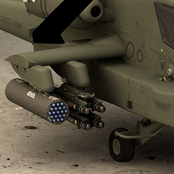 apache longbow helicopter 3d model - Apache Longbow Helicopter by Pekdemir