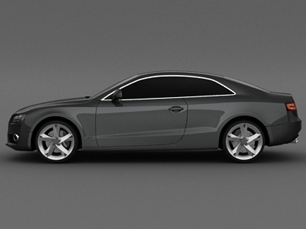audi a5 luxury 3d model - Audi A5 by fabelar